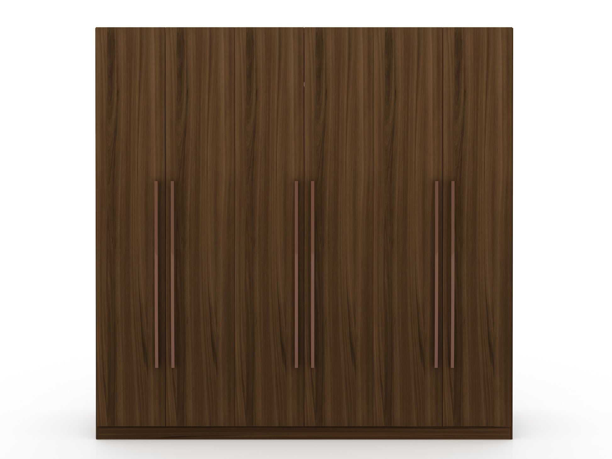 Wardrobe Closet in Chestnut Brown