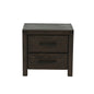 2 Drawers Nightstand In Espresso