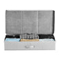 Under Bed Storage 48L Foldable Underbed Box for Household Organization 2 Pack