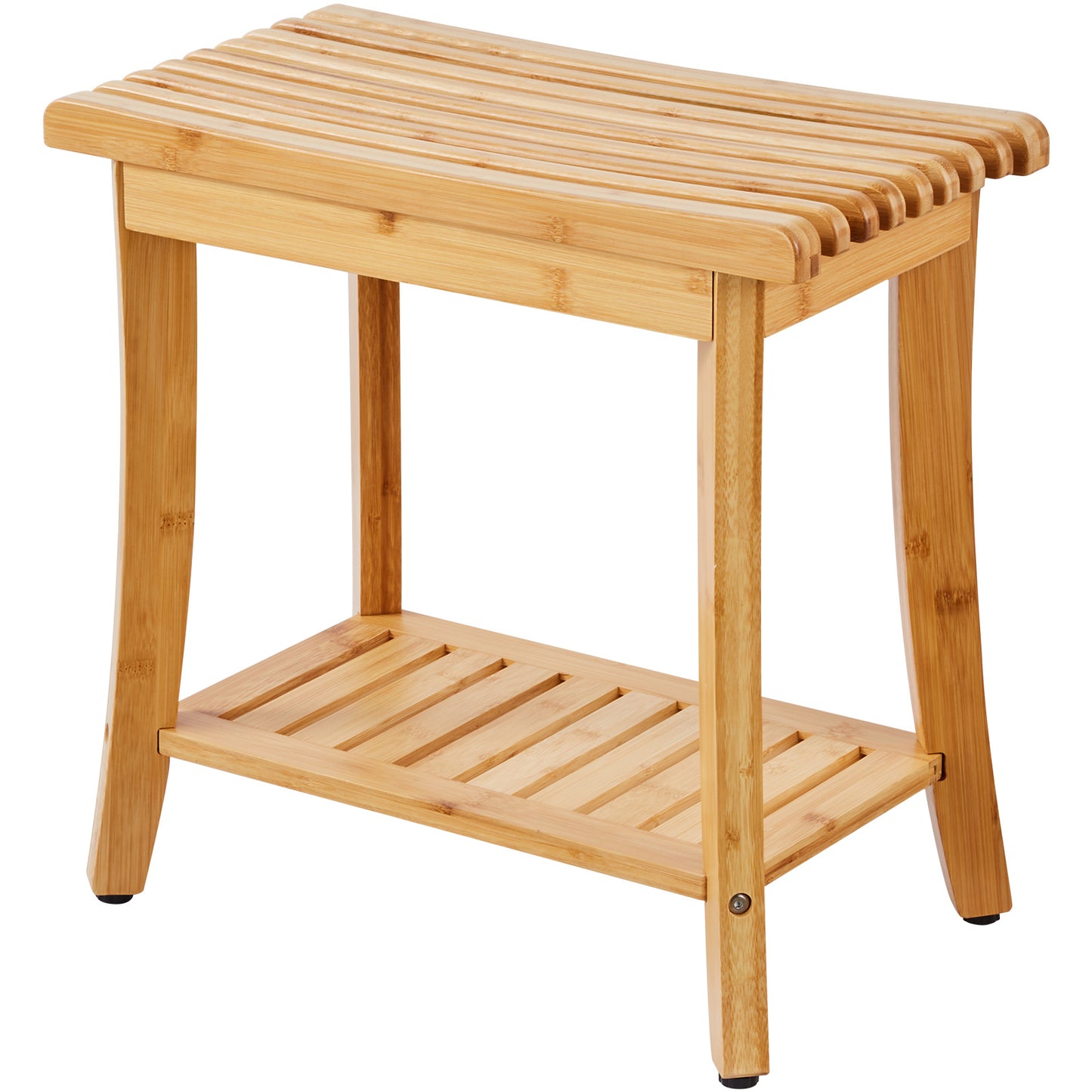Bamboo Shower Bench - Comfortable & Durable Bathroom Stool