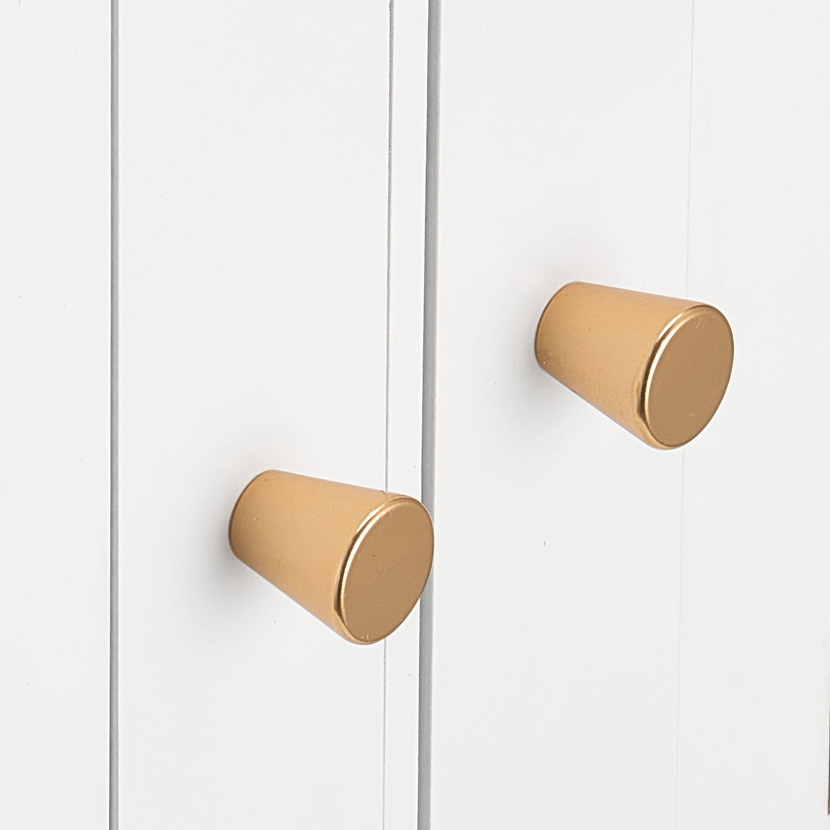 360° Rotating Jewelry Box - White MDF Storage