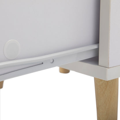White Pine Nightstand with 1 Drawer - Bedroom Storage