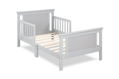 Gray Solid Wood Toddler Bed - 54" x 31"