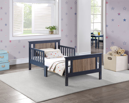 Connelly Toddler Bed - Midnight Blue Solid Wood