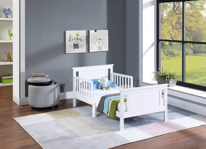 Connelly Toddler Bed White Solid Wood - Small Bedroom