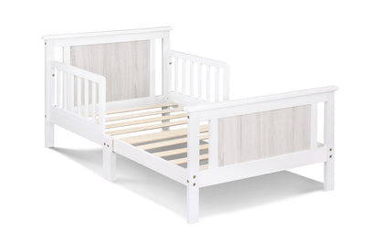 Connelly Toddler Bed White Solid Wood - Small Bedroom