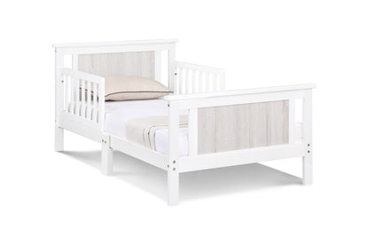 Connelly Toddler Bed White Solid Wood - Small Bedroom