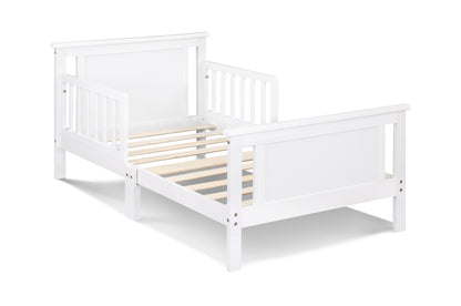 Connelly Toddler Bed White Solid Wood - Small Bedroom