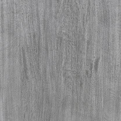 39 Inch Gray Wood Accent Cabinet with Doors & Shelves