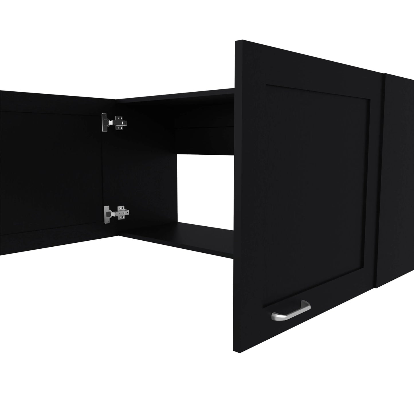 Wenge Kitchen Wall Cabinet - Storage & Style