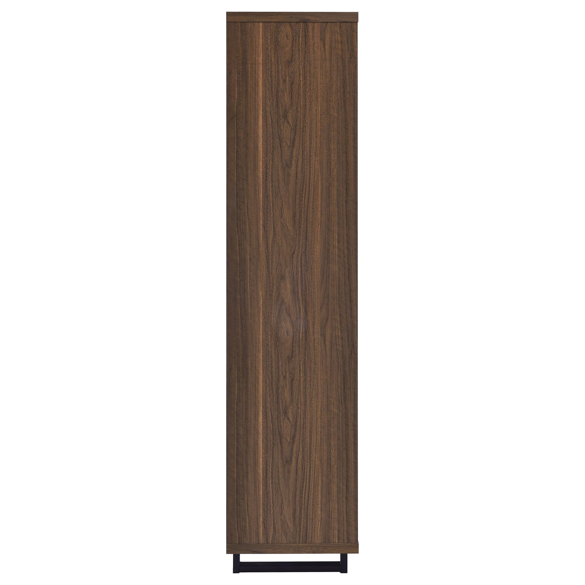 Rodger Walnut 3-Shelf Bookcase - Storage & Style