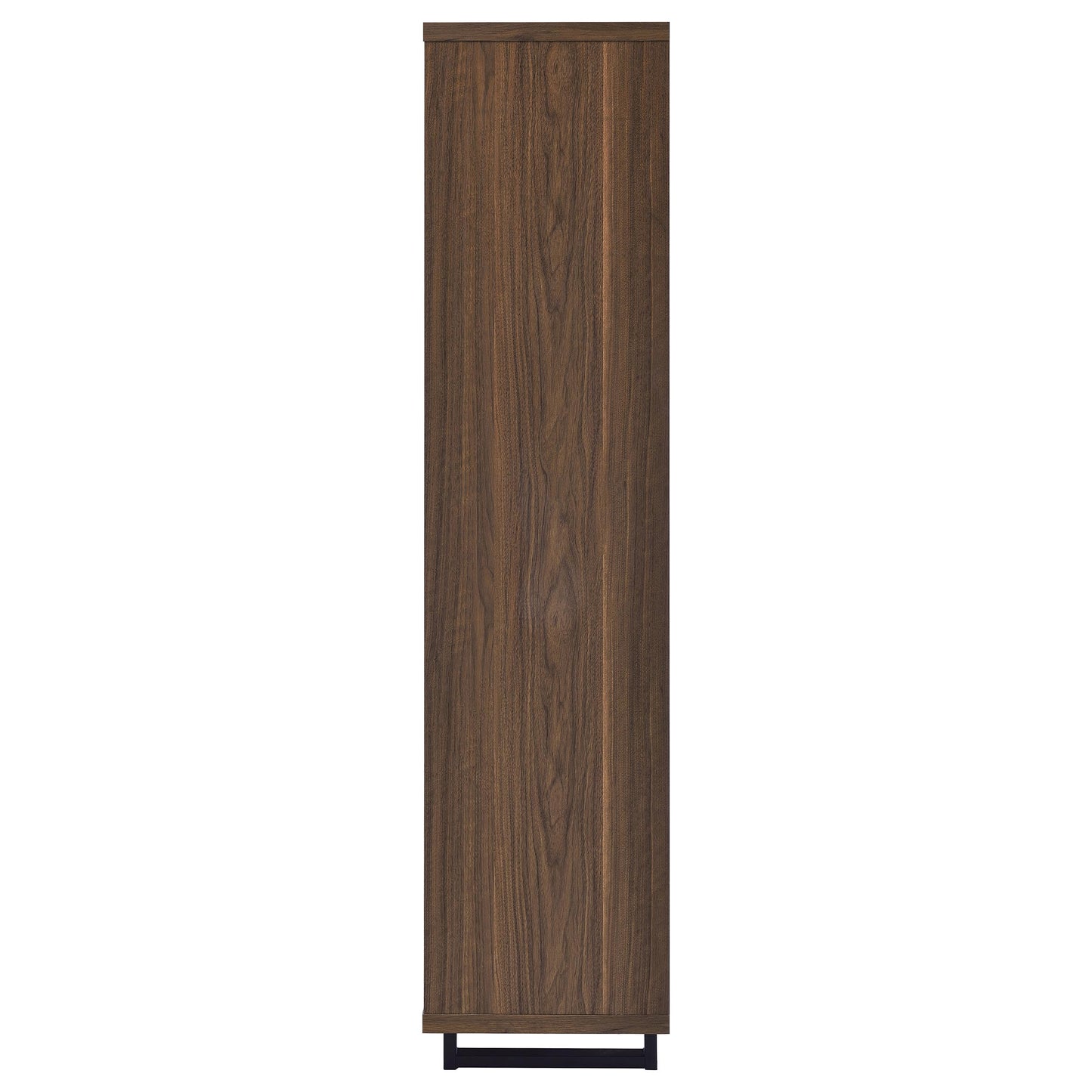 Rodger Walnut 3-Shelf Bookcase - Storage & Style