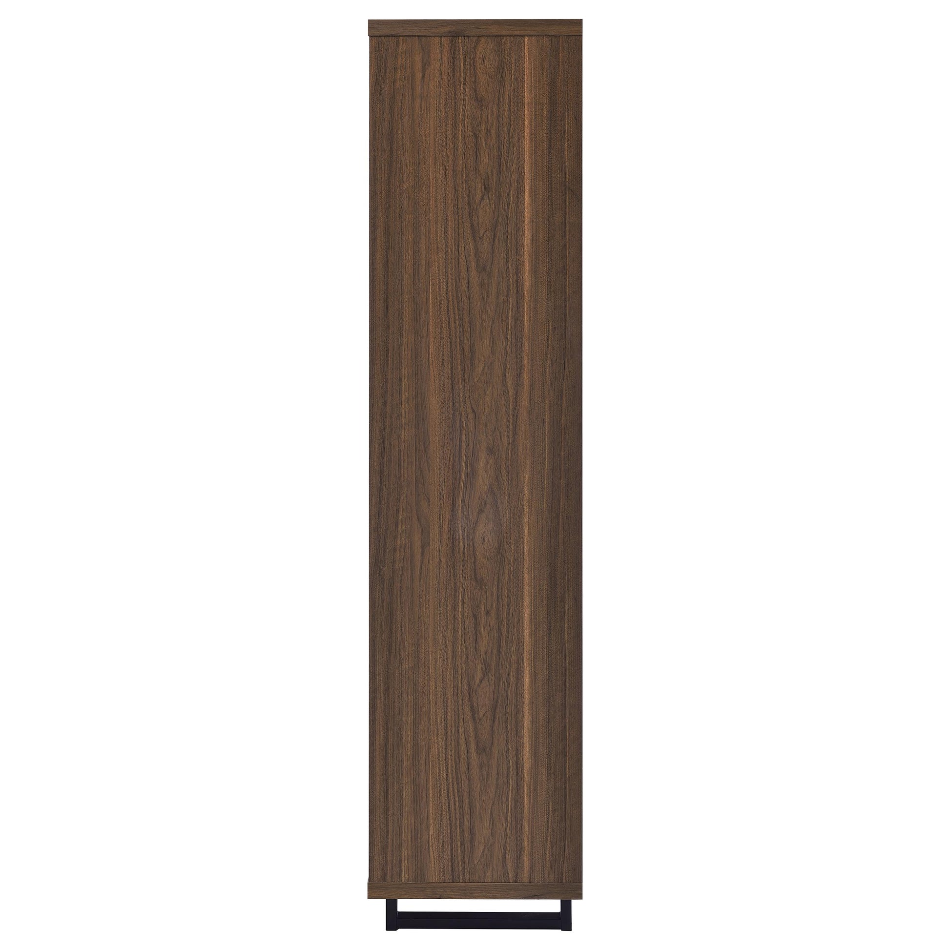 Rodger Walnut 3-Shelf Bookcase - Storage & Style