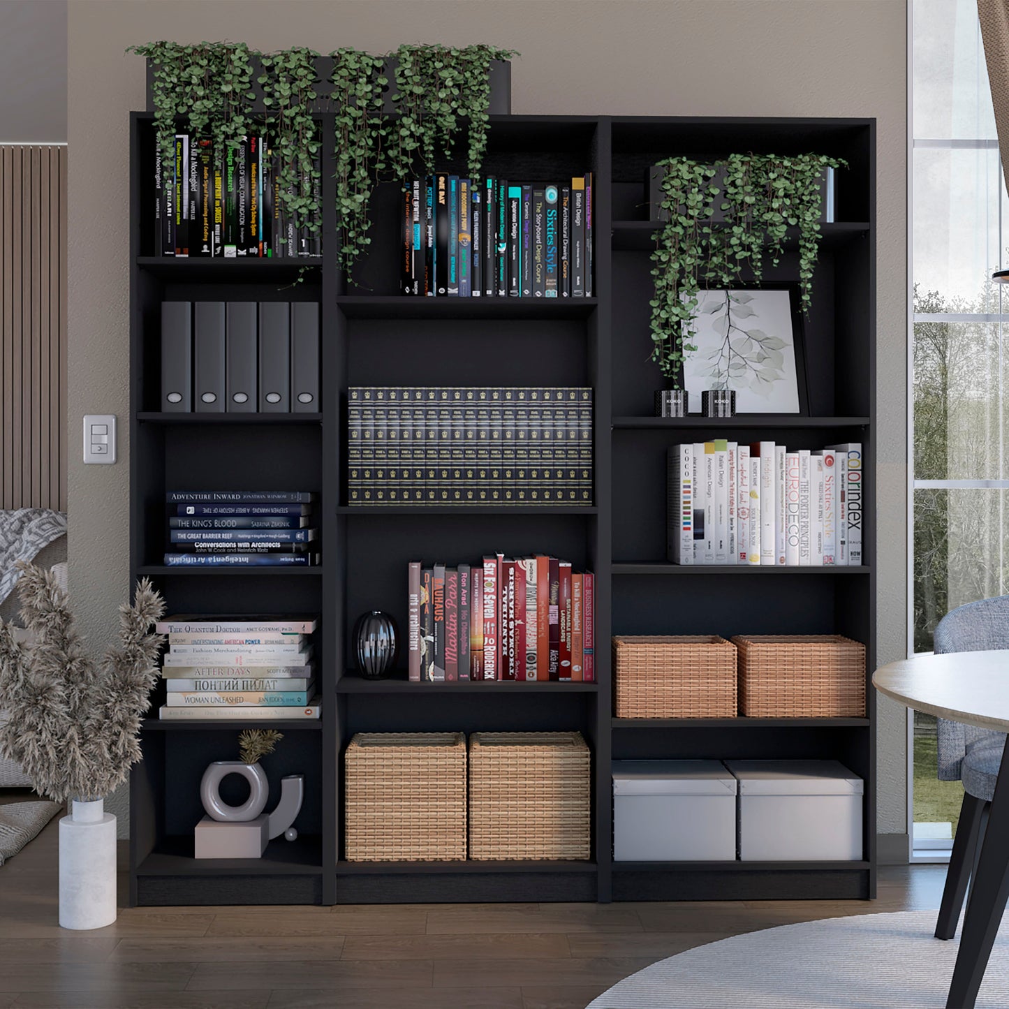 Wenge 3-Piece Living Room Set