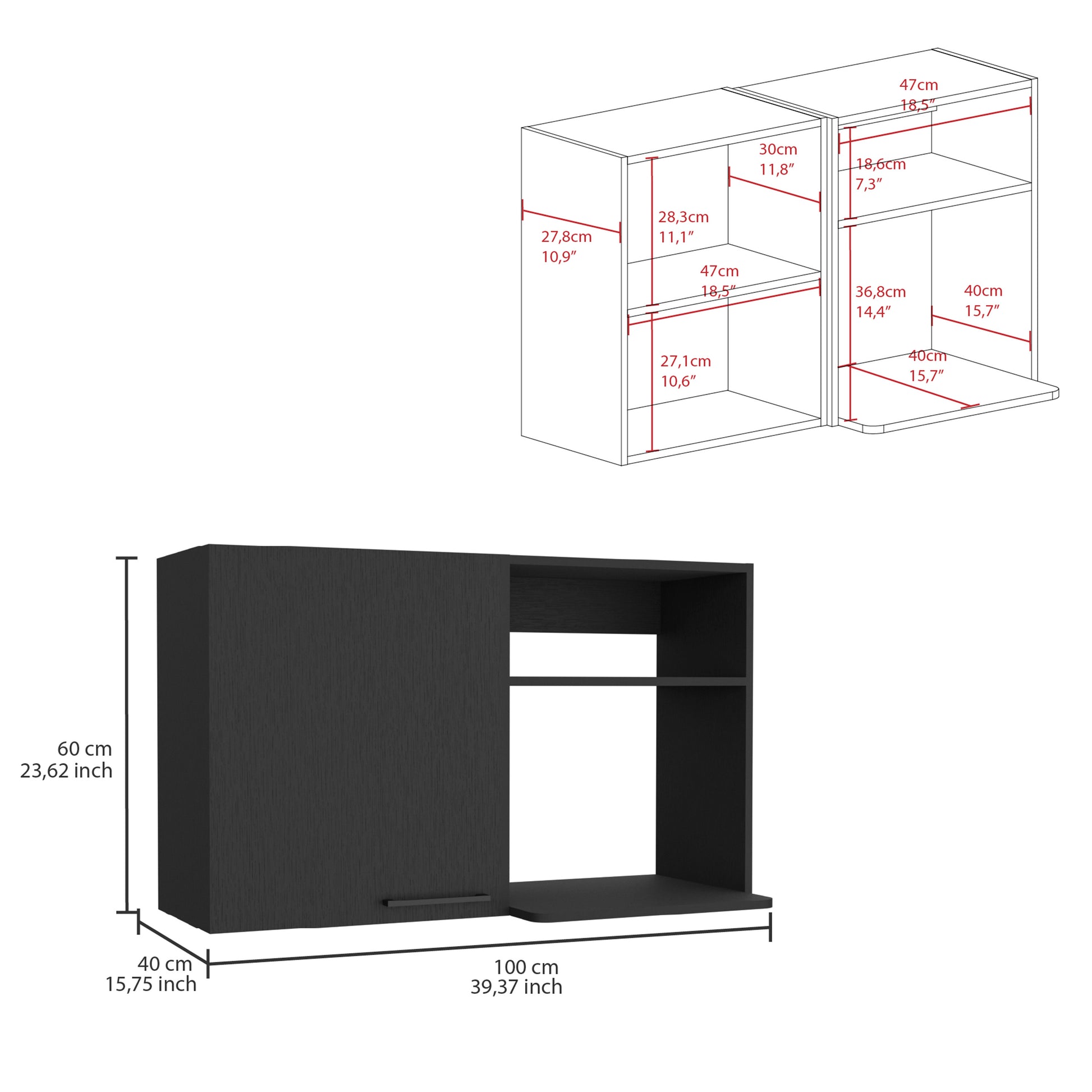 Multicolor 3-4 Shelf Corner Kitchen Cabinet