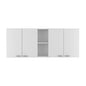 Portofino White Cabinet - 12.4 x 59.1"