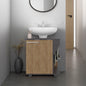 Phillips Under Sink Cabinet, Double Door Storage with Open Back for Pipes, Wide Unit, Freestanding Cabinet