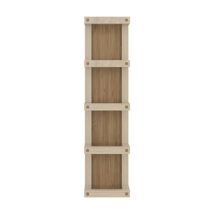 Arlington 5-Tier Wall Towel Rack, Vertical Storage Organizer for Bathroom Towels and Accessories