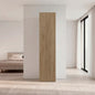 Home Linen Freestanding Tall Cabinet with Single Door and 4 Horizontal Storage Shelves, Cabinet for Bathroom, Bedroom or Laundry Room