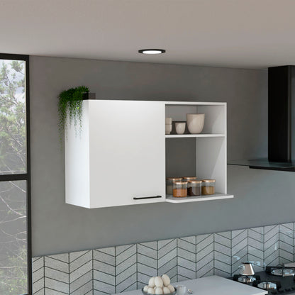 White Kitchen Wall Cabinet - 10.6" x 18.5"