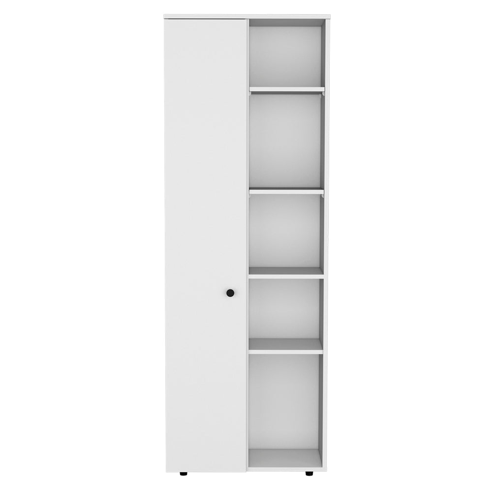 23.6" White Engineered Wood Kitchen Cabinet - Lane Storage