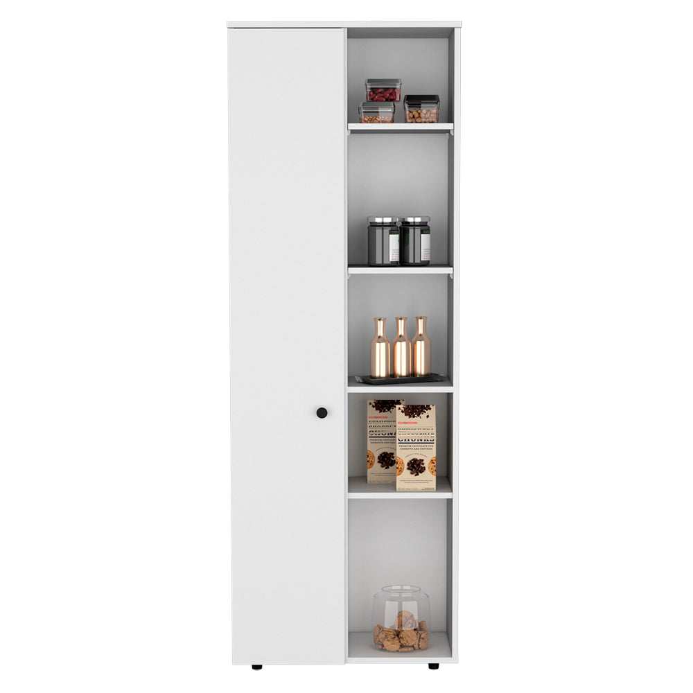 23.6" White Engineered Wood Kitchen Cabinet - Lane Storage
