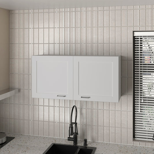 Utica Wall Cabinet, Kitchen, White