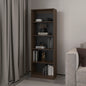 Bookcase 4-Shelves Benzoni, Office, Stained Walnut