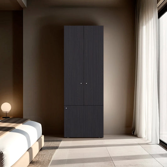 Soham Armoire Extension Duo, Bedroom, Black