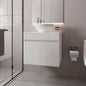 England Vessel Skin Vanity Kronos, White, for Bathroom