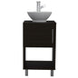 Single Bathroom Vanity Pigmag, Bathroom, Black