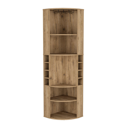 Bar Cabinet Jansen, Living Room, Macadamia