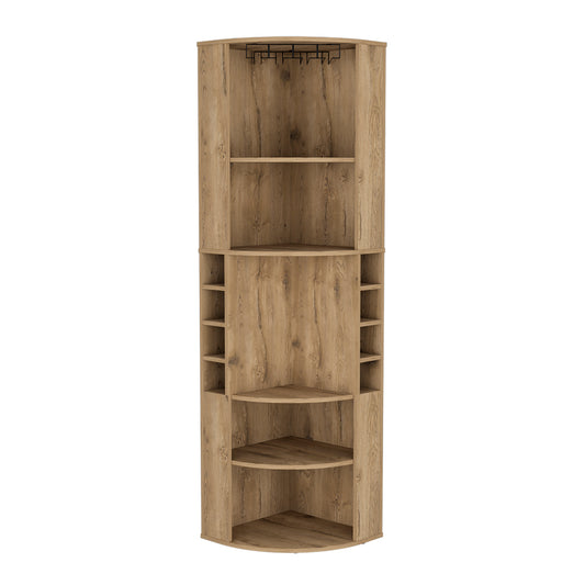 Bar Cabinet Jansen, Living Room, Macadamia