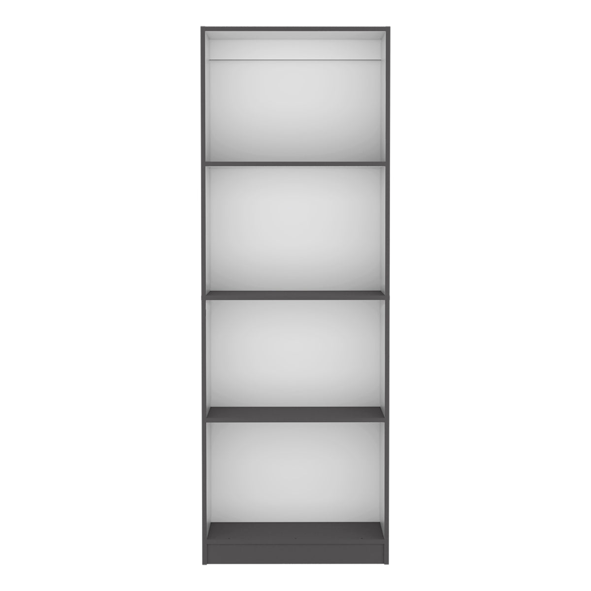 Multicolor Engineered Wood Bookcase - 71.1" Tall for Living Room