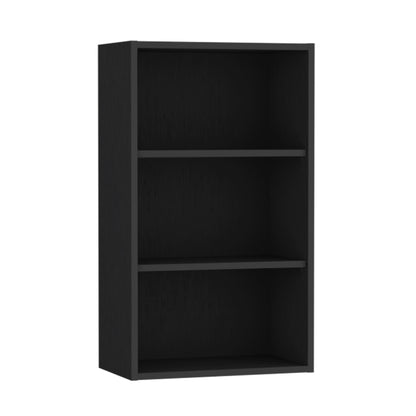 Black Kitchen Wall Cabinet - 36 Inch Storage for Living Room