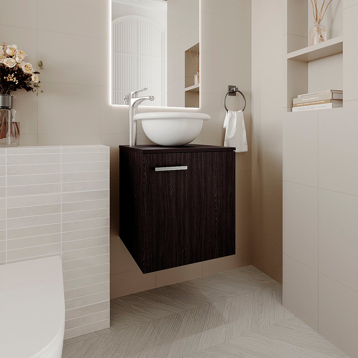 Bathroom Vanity, 1 Door, with Sink