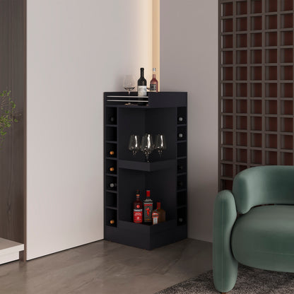 Bar Cabinet, 16 Shelves