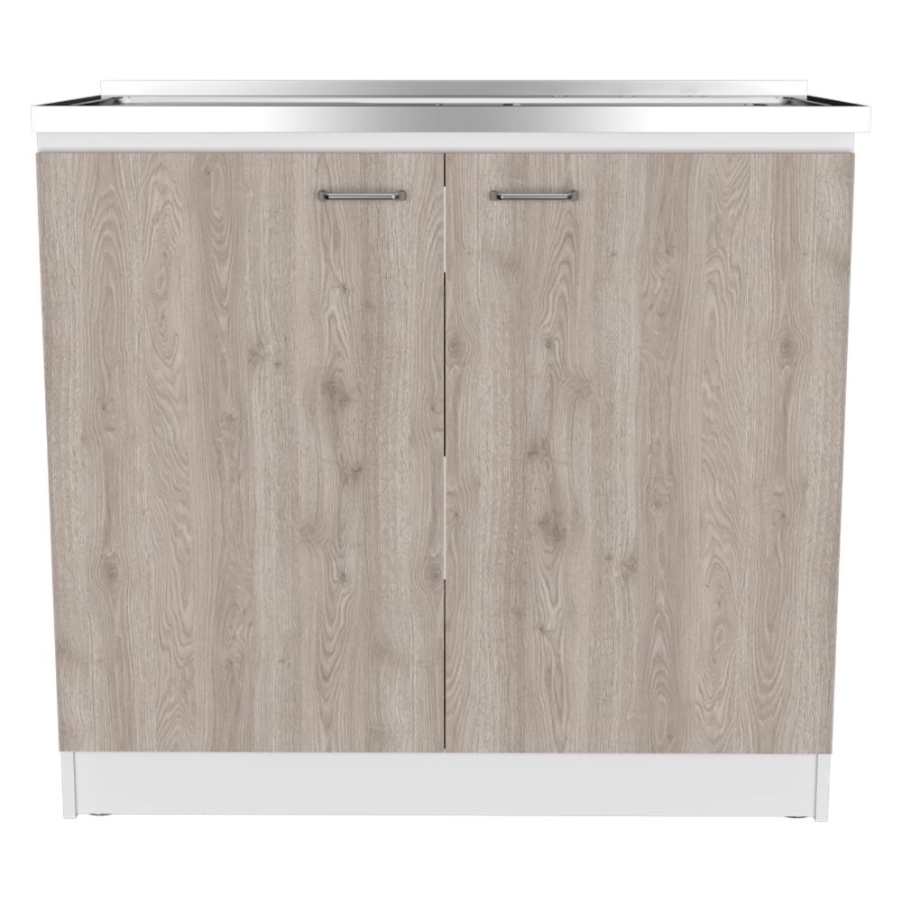 Freestanding Sink Cabinet - 20.5" Wide, Multicolor Engineered Wood
