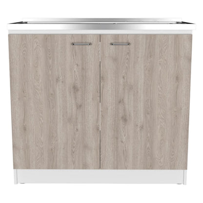 Freestanding Sink Cabinet - 20.5" Wide, Multicolor Engineered Wood