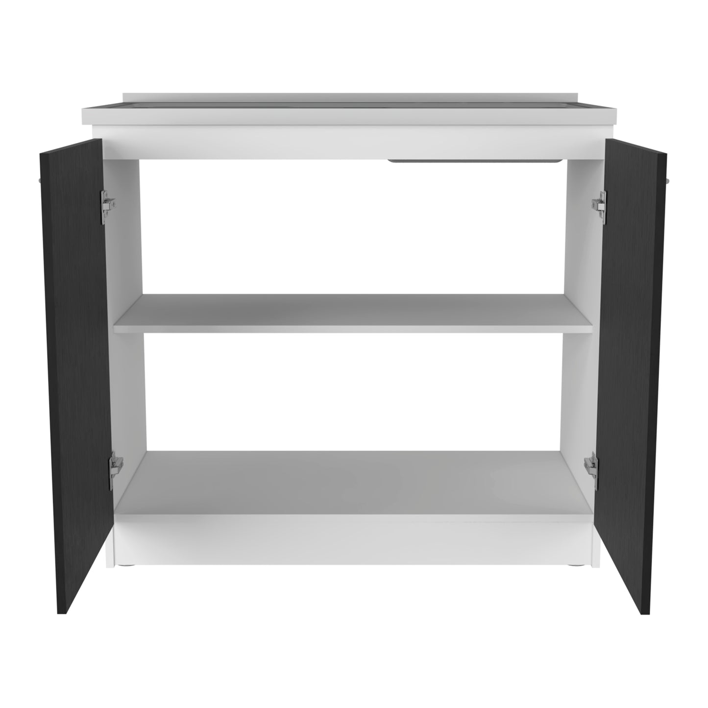 Multicolor Bathroom Vanity with Sink - 20.5"W x 39.3"D x 35.4"H