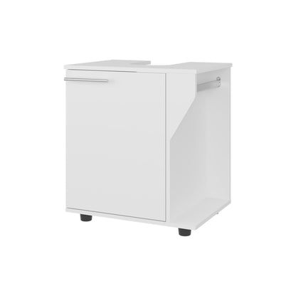 White Bathroom Vanity Cabinet - 24" Storage