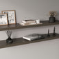 Ecco 47" Wide Floating Shelves Set Of 2, Shelves For Wall Decor For Bedroom, Bathroom Storage Shelves, Book Shelves For Living Room, Olive