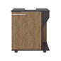 Phillips Under Sink Cabinet, Double Door Storage with Open Back for Pipes, Wide Unit, Freestanding Cabinet