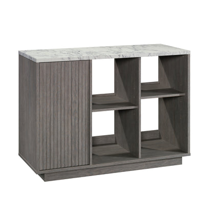 Accent Storage Cabinet with Adjustable Shelves, Gray finish