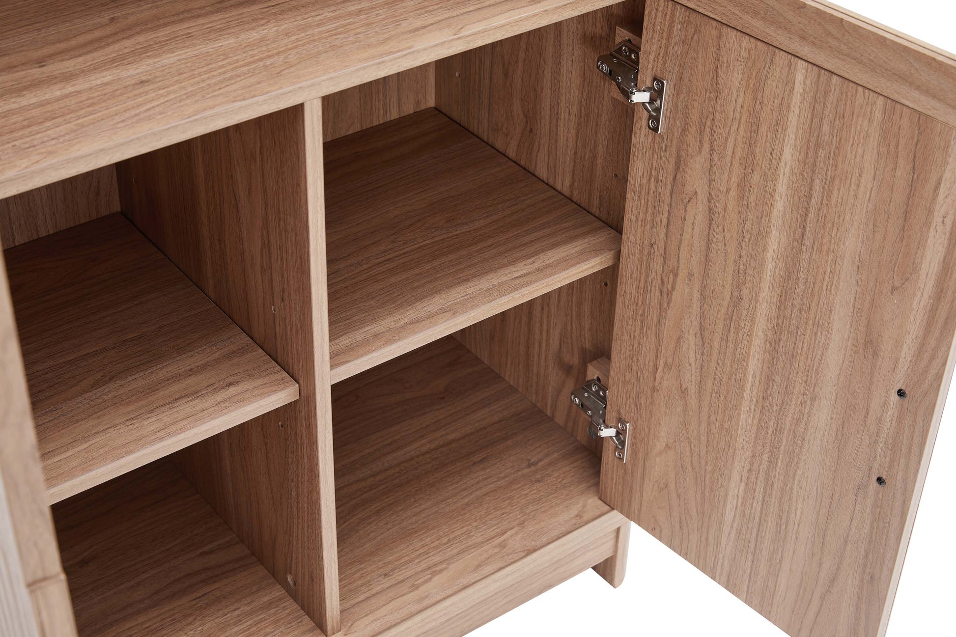 31" Maple Engineered Wood Bookcase Cabinet - Home Office Storage