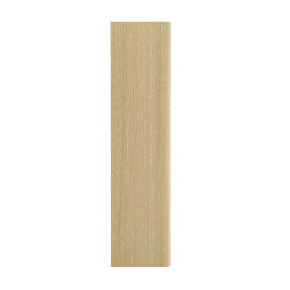 Oak Open Bookcase - 28" Length Display Shelving for Living Room
