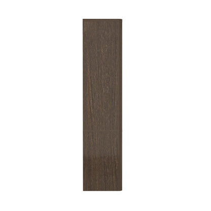 Walnut Bookcase Cabinet - 40.2" Storage