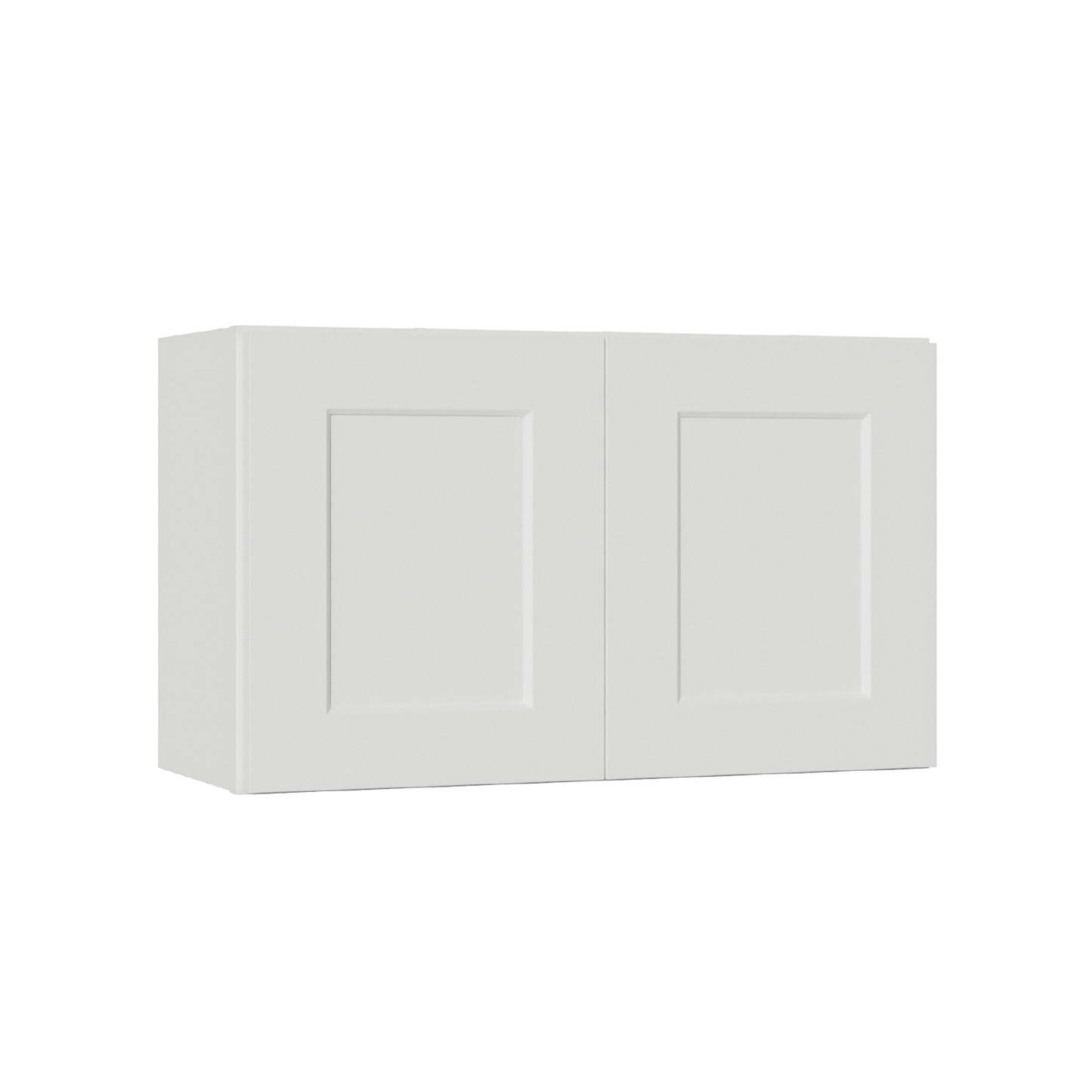 Solid Wood Shaker Wall Cabinet for Home Storage and Room Organization for Living Room