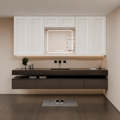 Solid Wood Shaker Short Wall Cabinet – 30"W x 12"D x 18"H, Painted White, Ready-to-Assemble (RTA) Kitchen Cabinet (Model W3018)