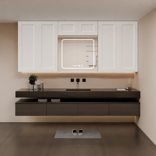 Solid Wood Shaker Short Wall Cabinet – 30"W x 12"D x 18"H, Painted White, Ready-to-Assemble (RTA) Kitchen Cabinet (Model W3018)
